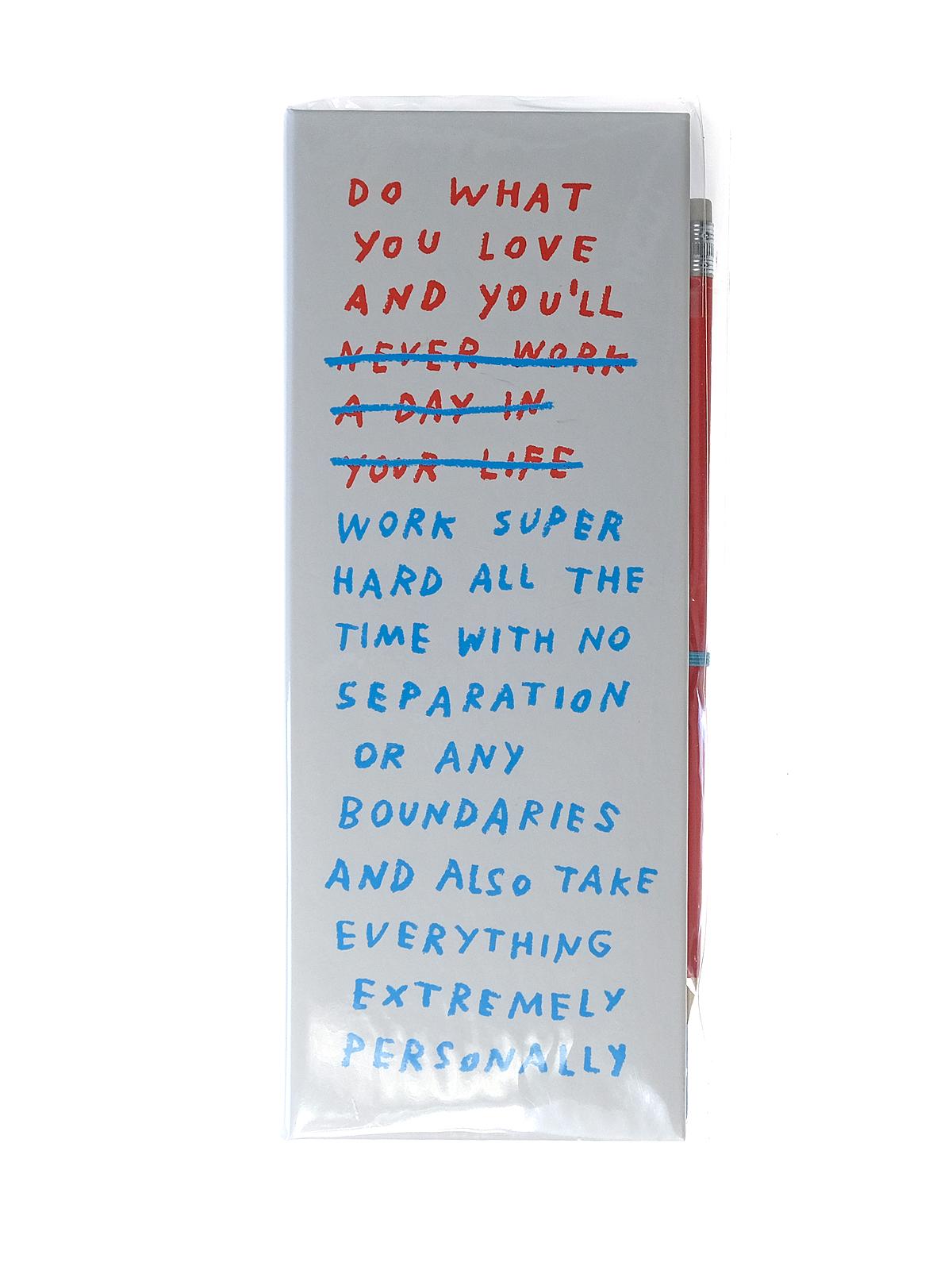 Work Life Balance List Ledger each