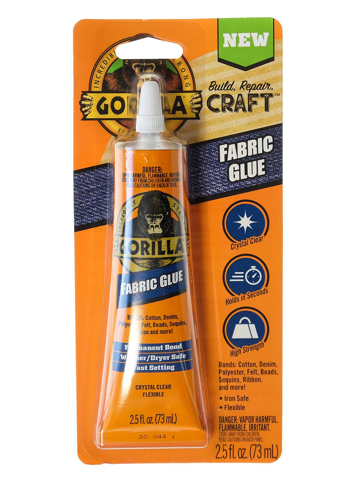Fabric Glue 2.5 oz. tube