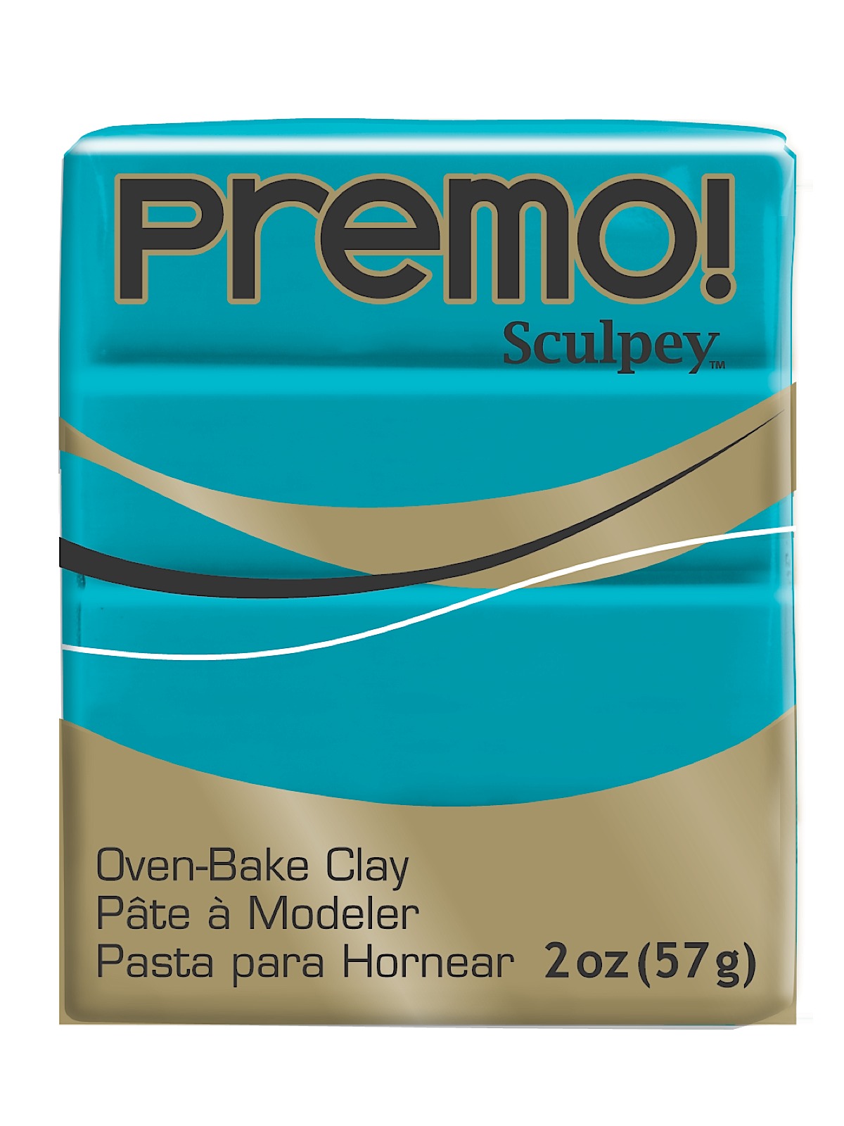 Premo Premium Polymer Clay turquoise 2 oz.