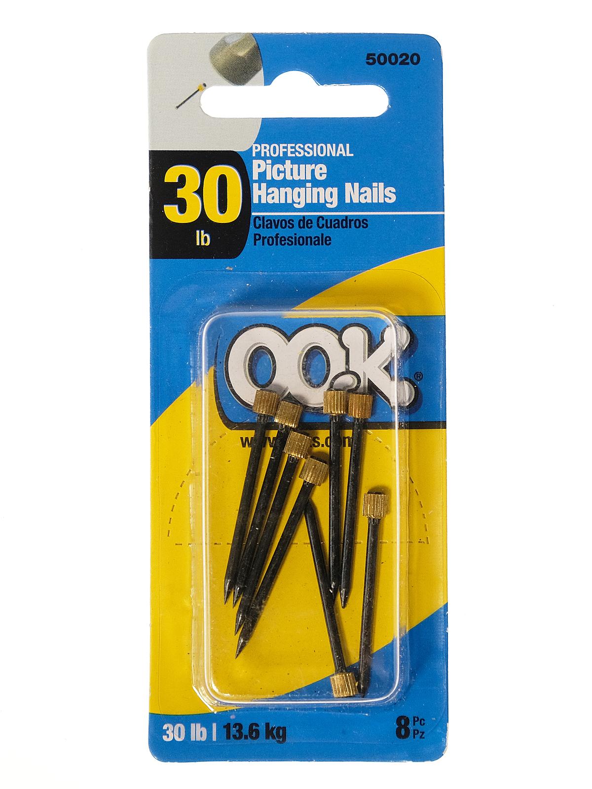 Pro Blue Steel Nails pack of 8