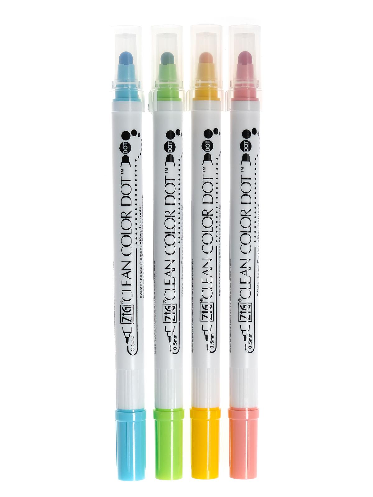 Clean Color Dot set of 4