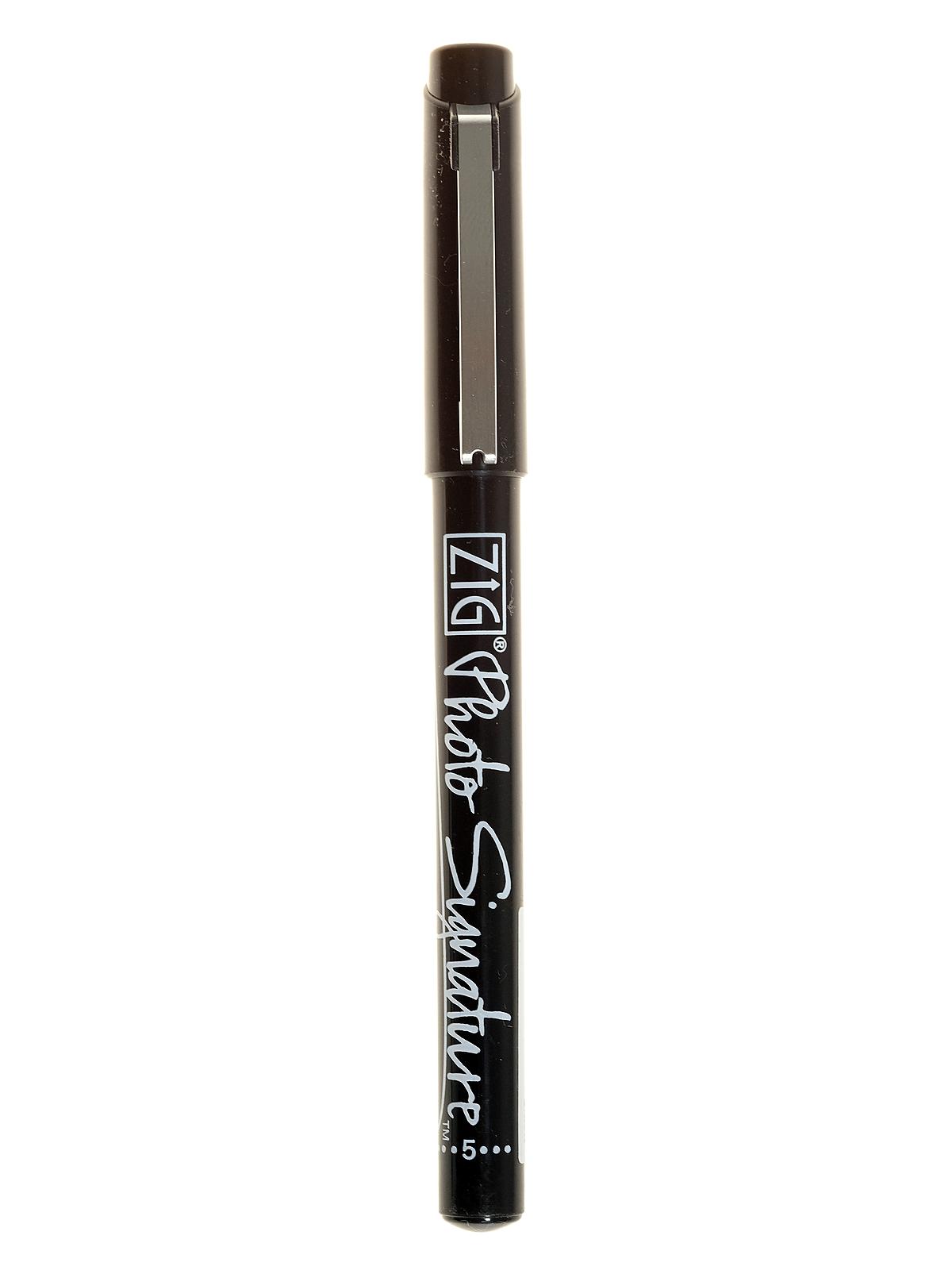 Photo Signature Pen fine black each