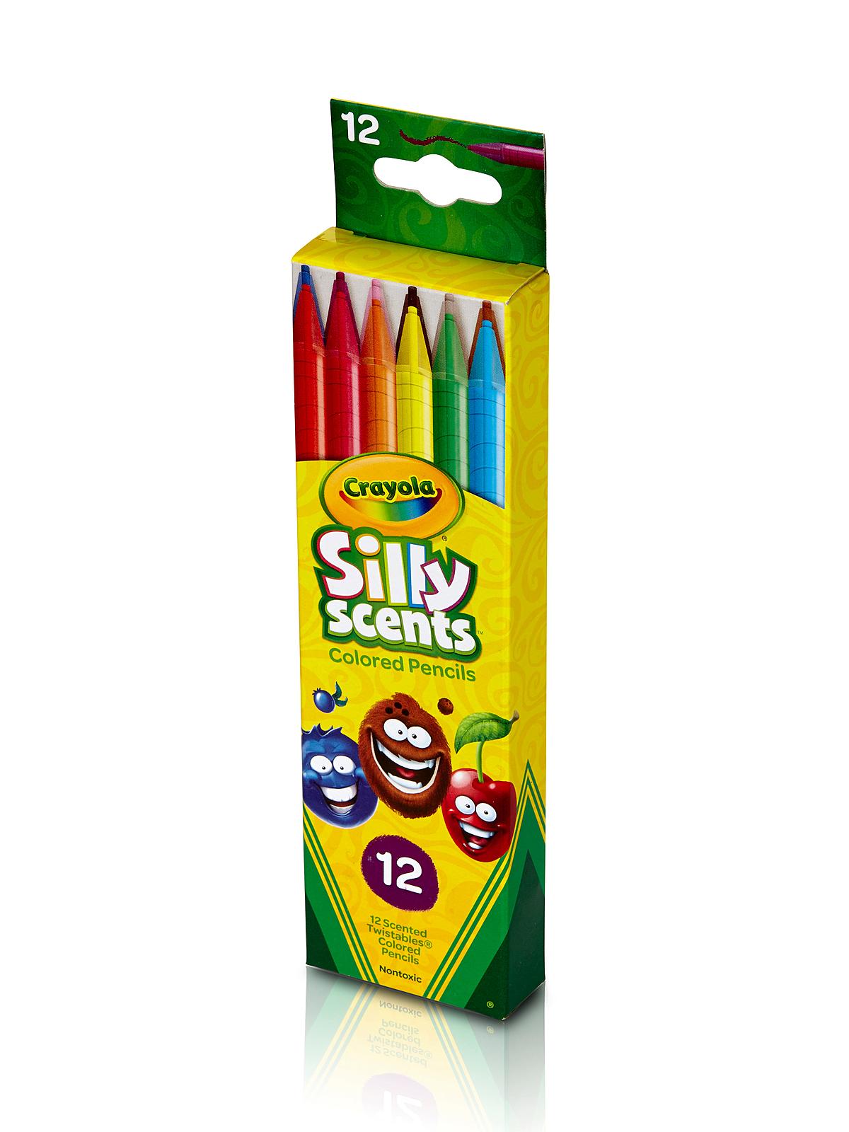 Silly Scents Twistables Colored Pencils set of 12