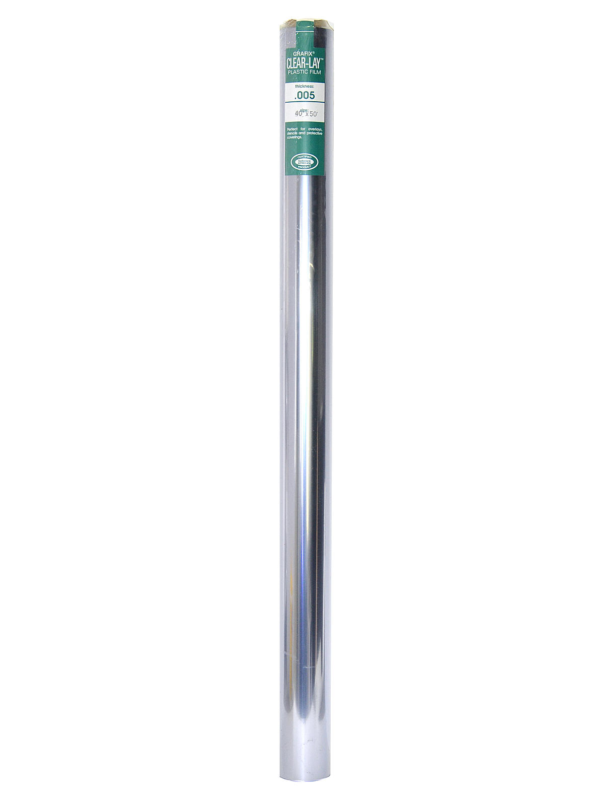Clear-Lay Plastic Film 0.005 40 in. x 50 ft. roll