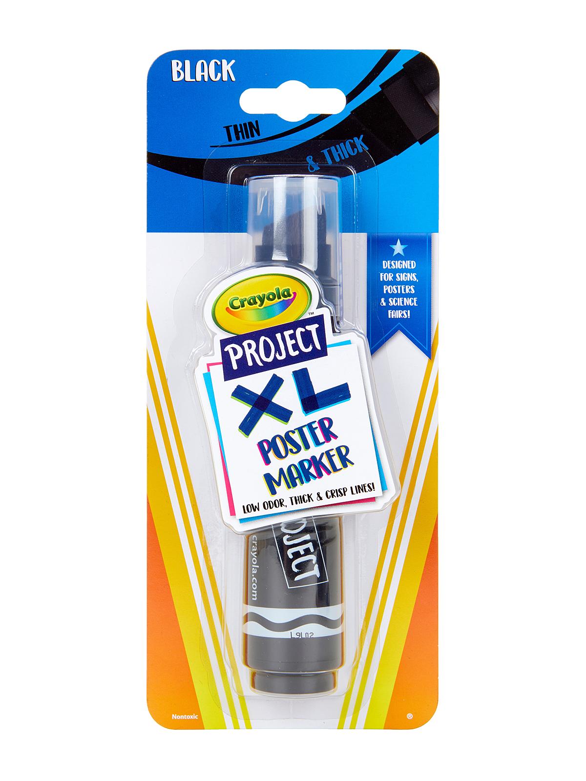 Project XL Poster Markers black each