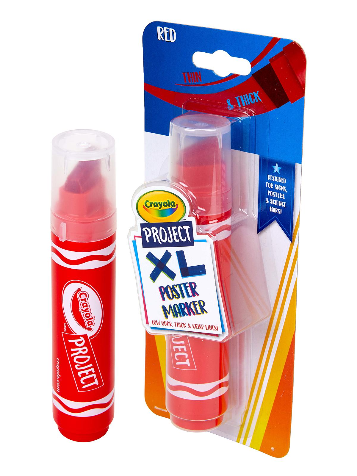 Project XL Poster Markers red each