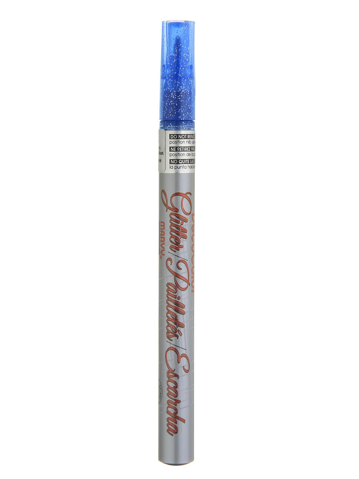 Glitter Decocolor Paint Marker Blue Each