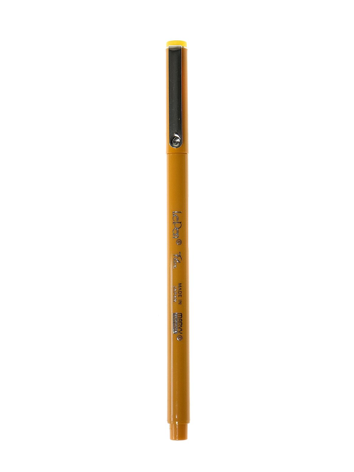 Le Pen Flex Pens brush point ochre each