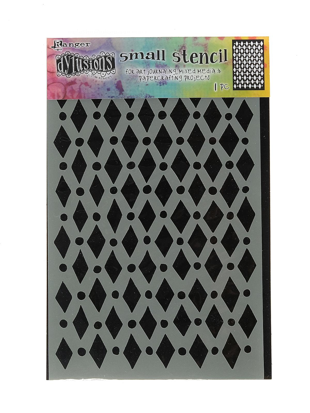 Dylusions Stencils 5 in. x 7 in. court jester