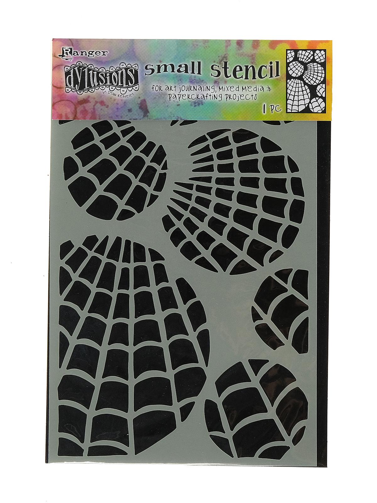 Dylusions Stencils 5 in. x 7 in. Oti's orbs