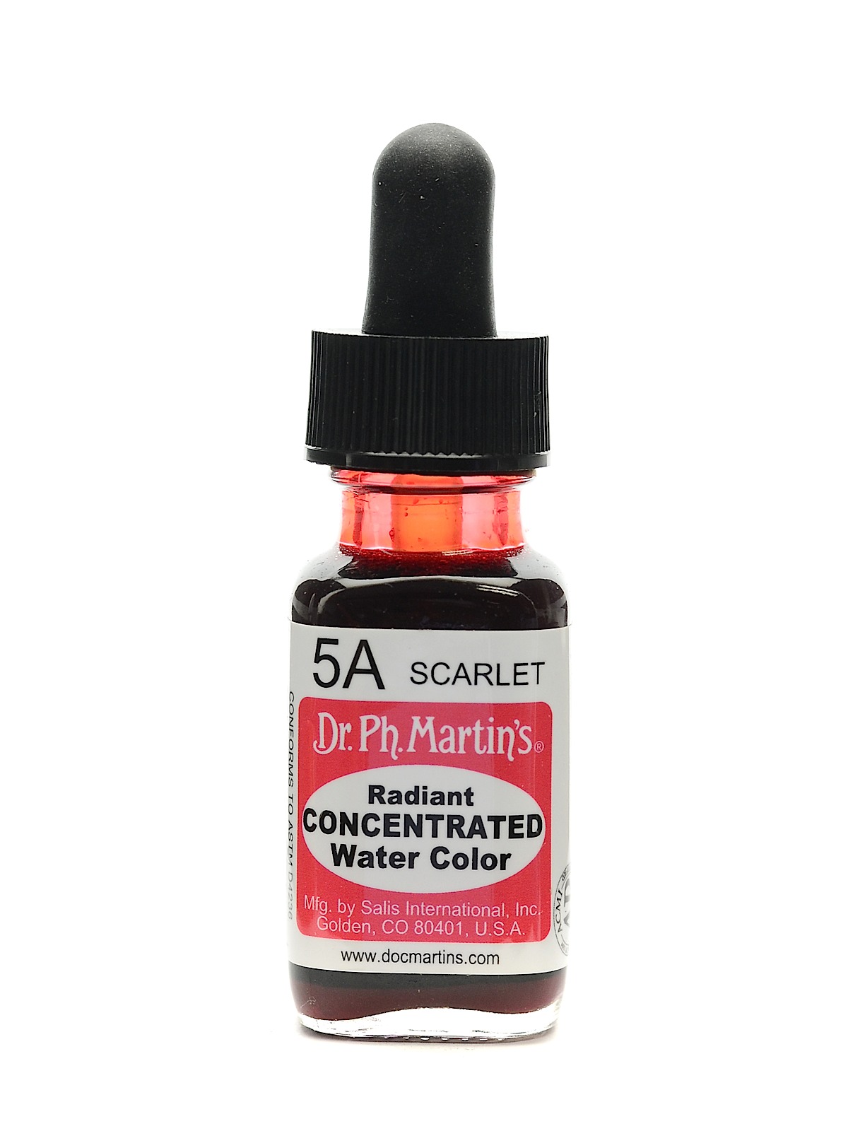Radiant Concentrated Watercolors scarlet 1 2 oz.