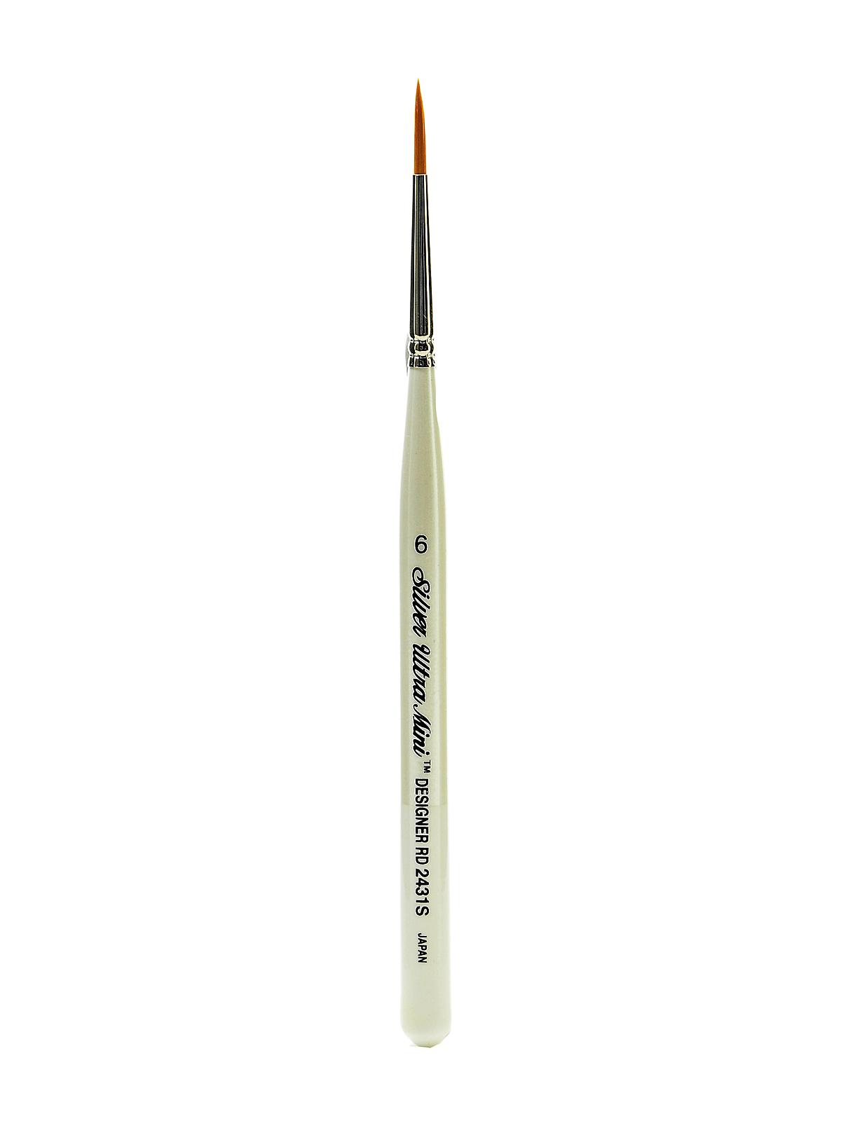 Ultra Mini Series Golden Taklon Brushes 6 designer round