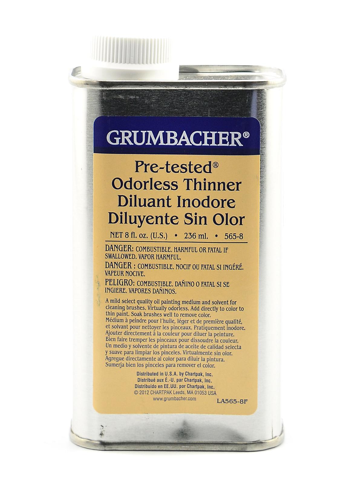 Pre-Tested Odorless Thinner 8 oz.
