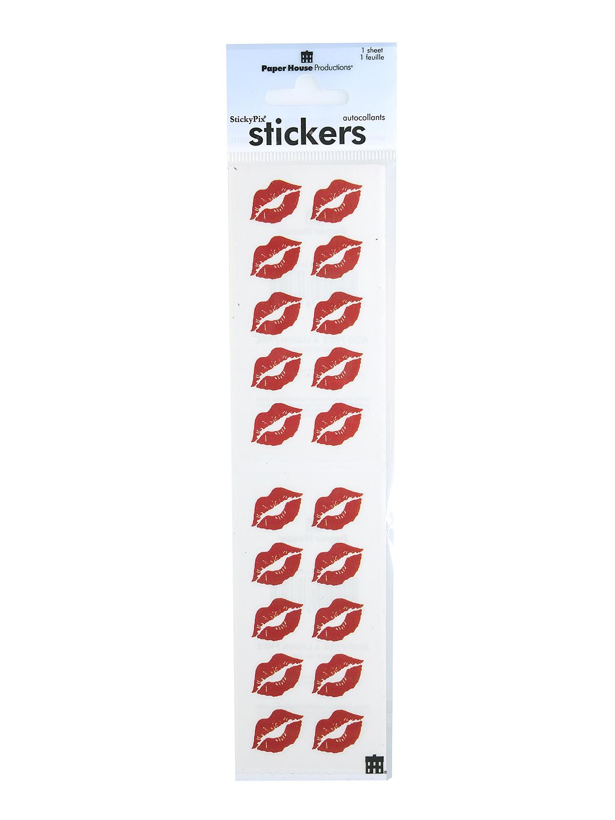 Sticky Pix Stickers Lips 2