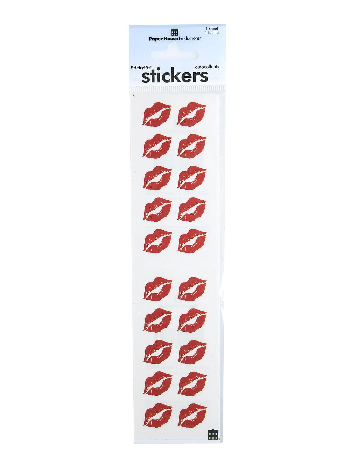 Sticky Pix Stickers lips 2
