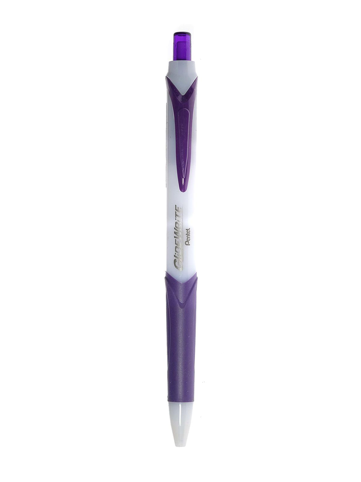 GlideWrite Ballpoint Pen violet 1.0 mm each