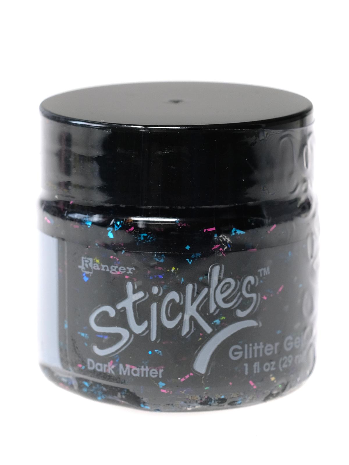 Stickles Glitter Gels 1 oz. jar dark matter