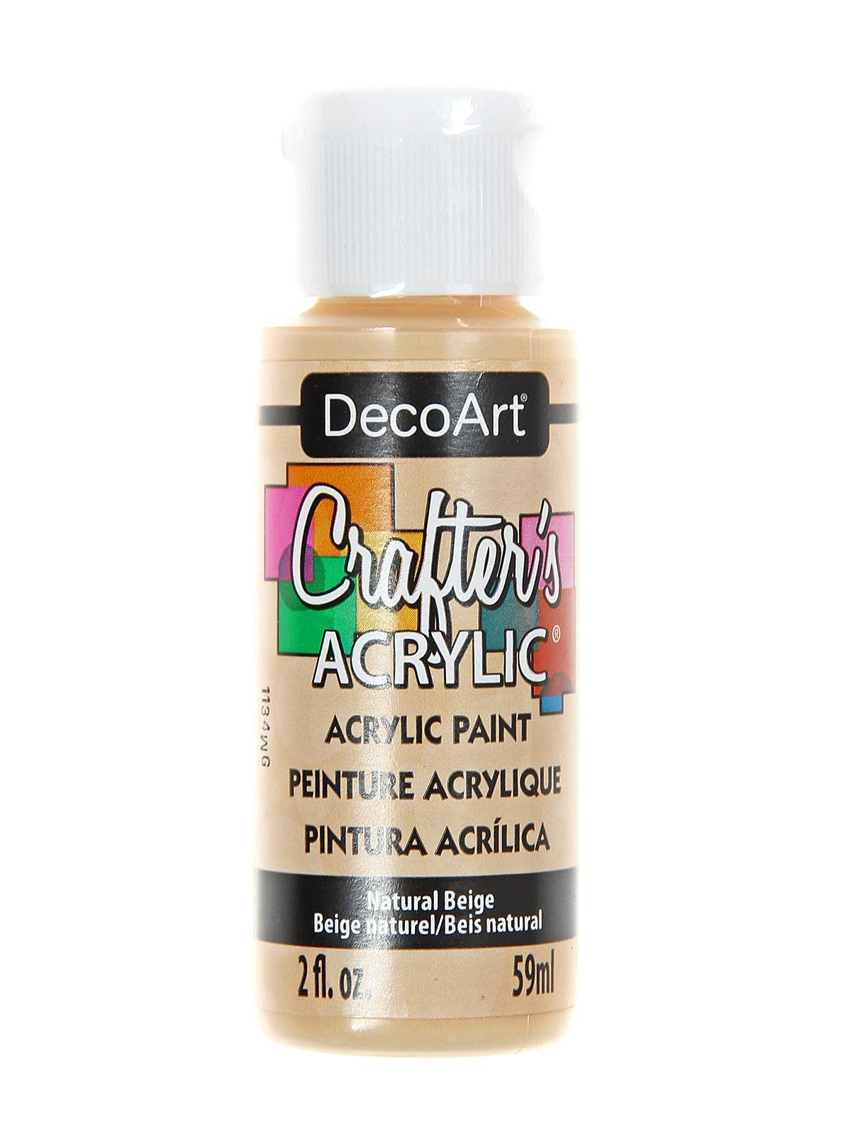 Crafters Acrylic 2 oz natural beige