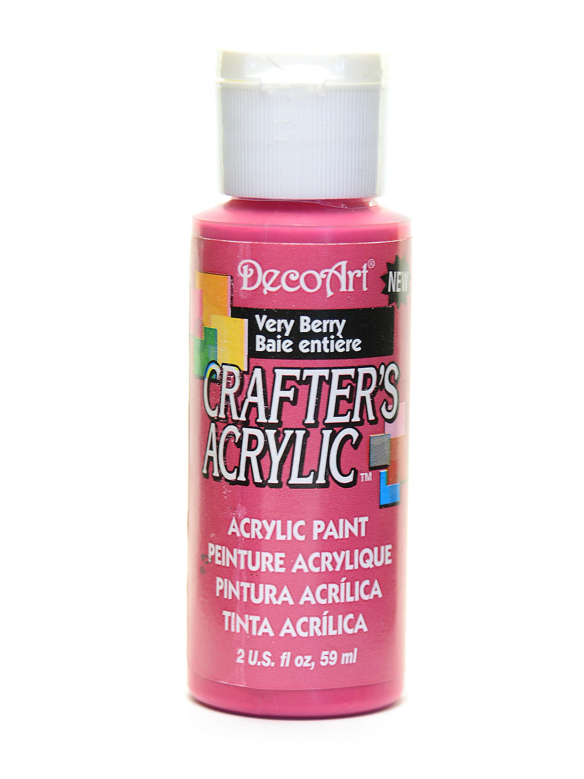 Crafters Acrylic 2 oz very berry