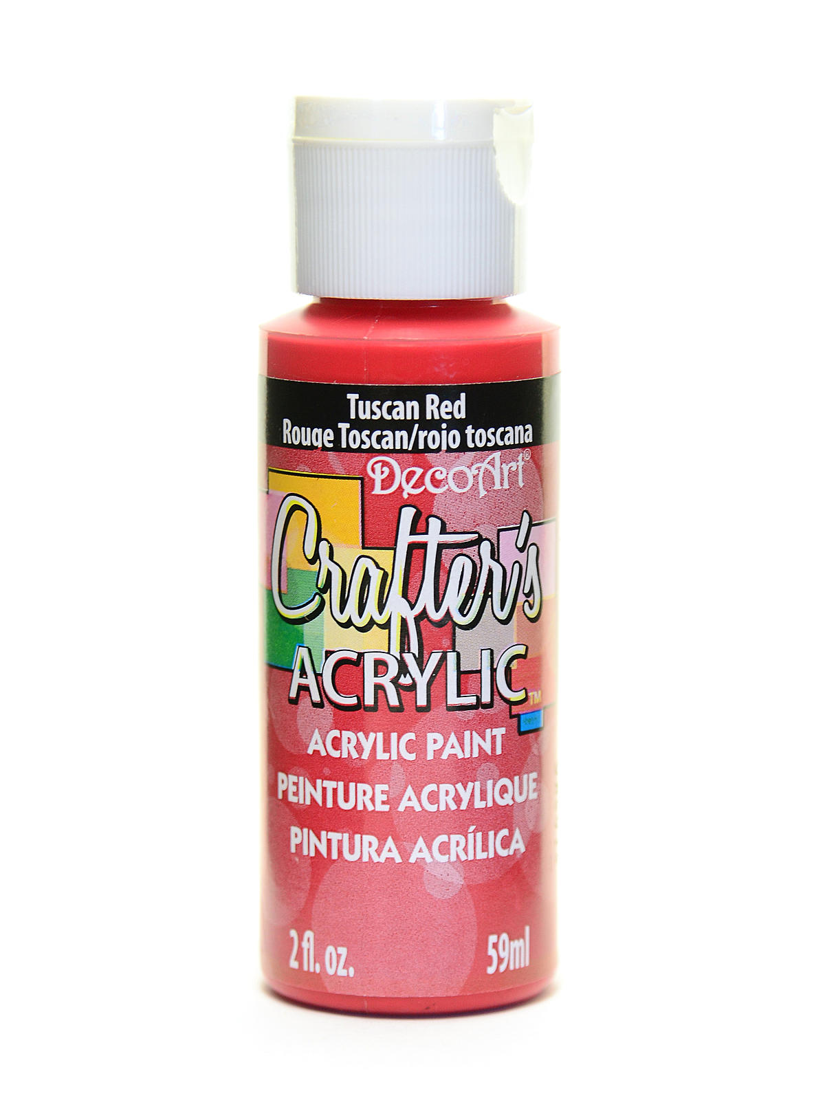 Crafters Acrylic 2 oz Tuscan red