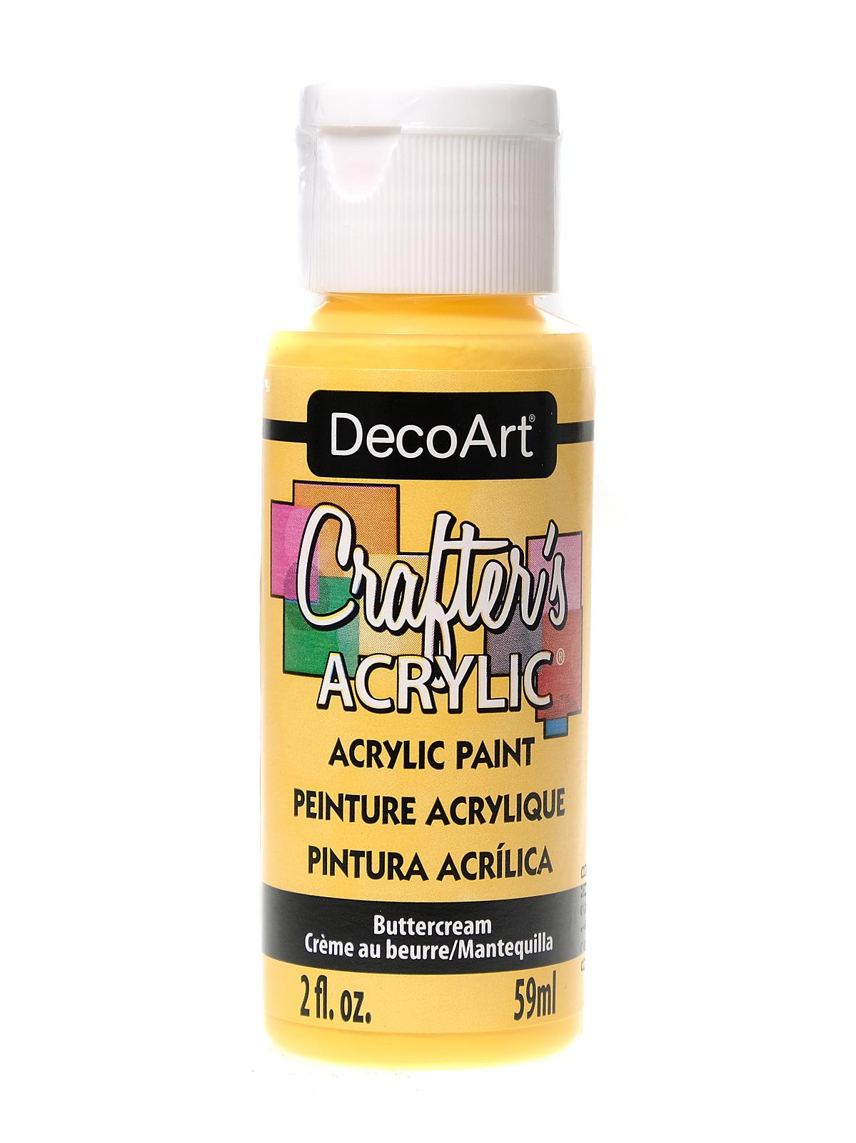 Crafters Acrylic 2 oz buttercream