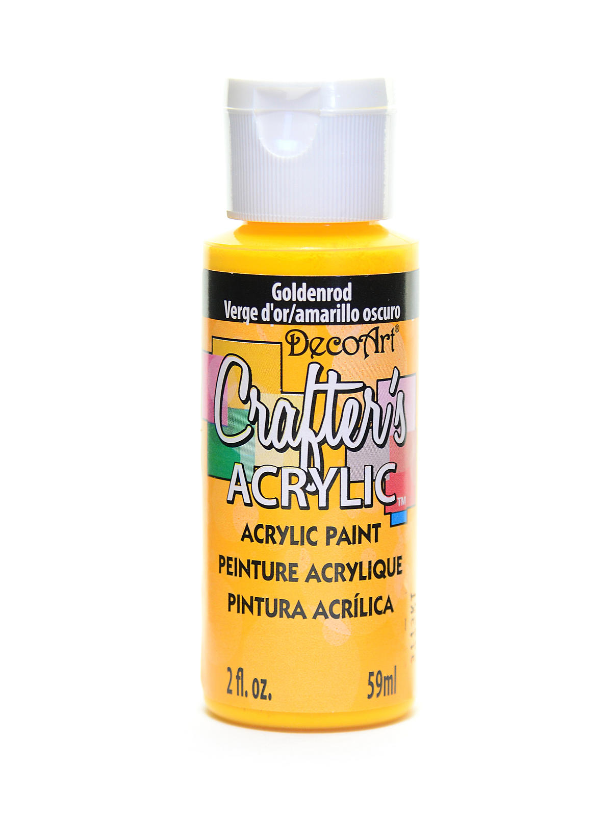Crafters Acrylic 2 oz golden rod