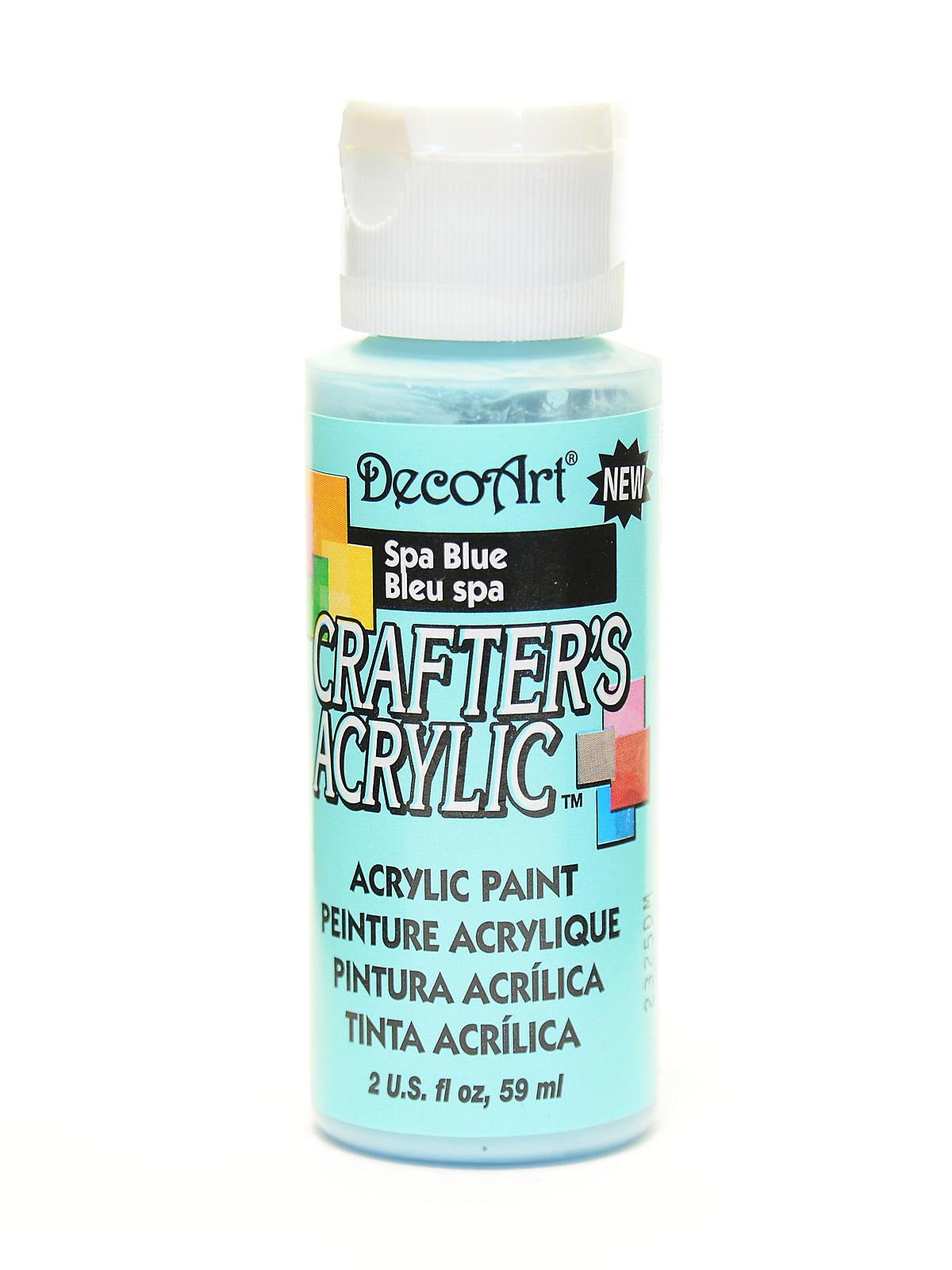 Crafters Acrylic 2 oz spa blue