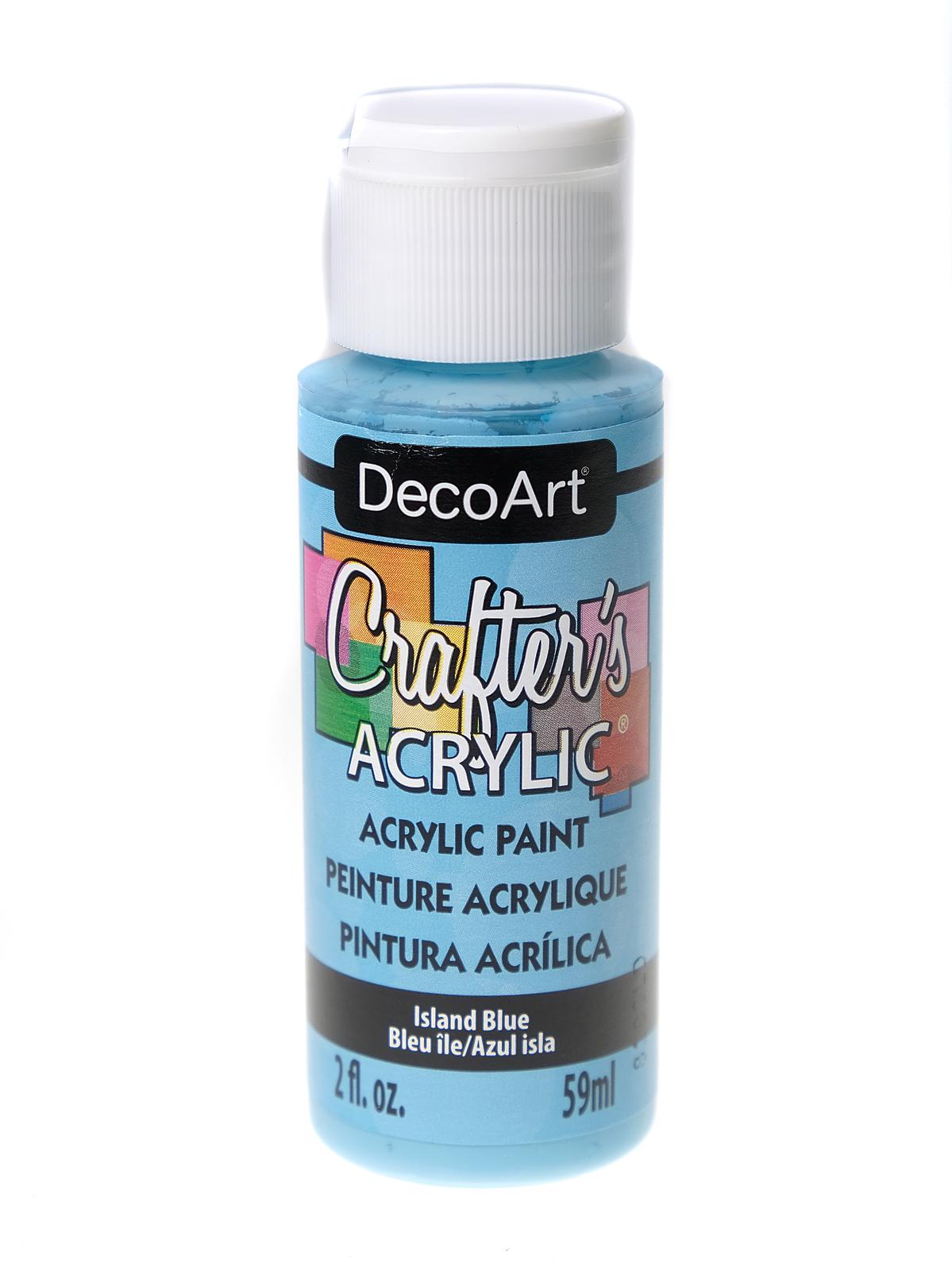 Crafters Acrylic 2 oz island blue