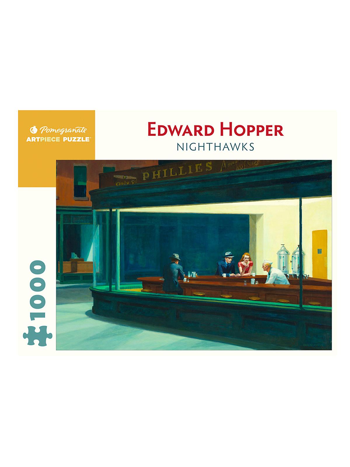 1000-Piece Jigsaw Puzzles Edward Hopper: Nighthawks