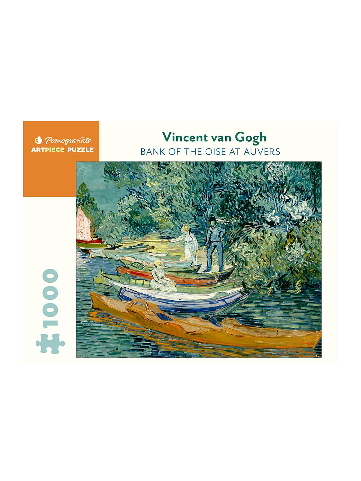 1000-Piece Jigsaw Puzzles Van Gogh: Bank of the Oise at Auvers