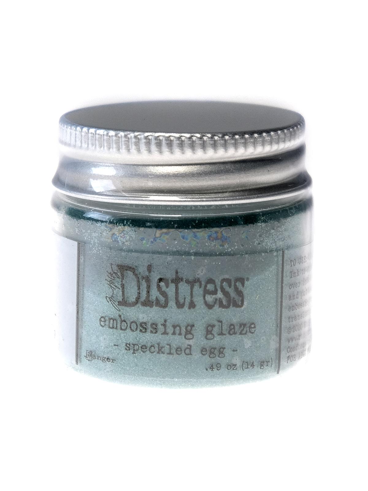Tim Holtz Distress Embossing Glaze speckled egg 1 oz. jar