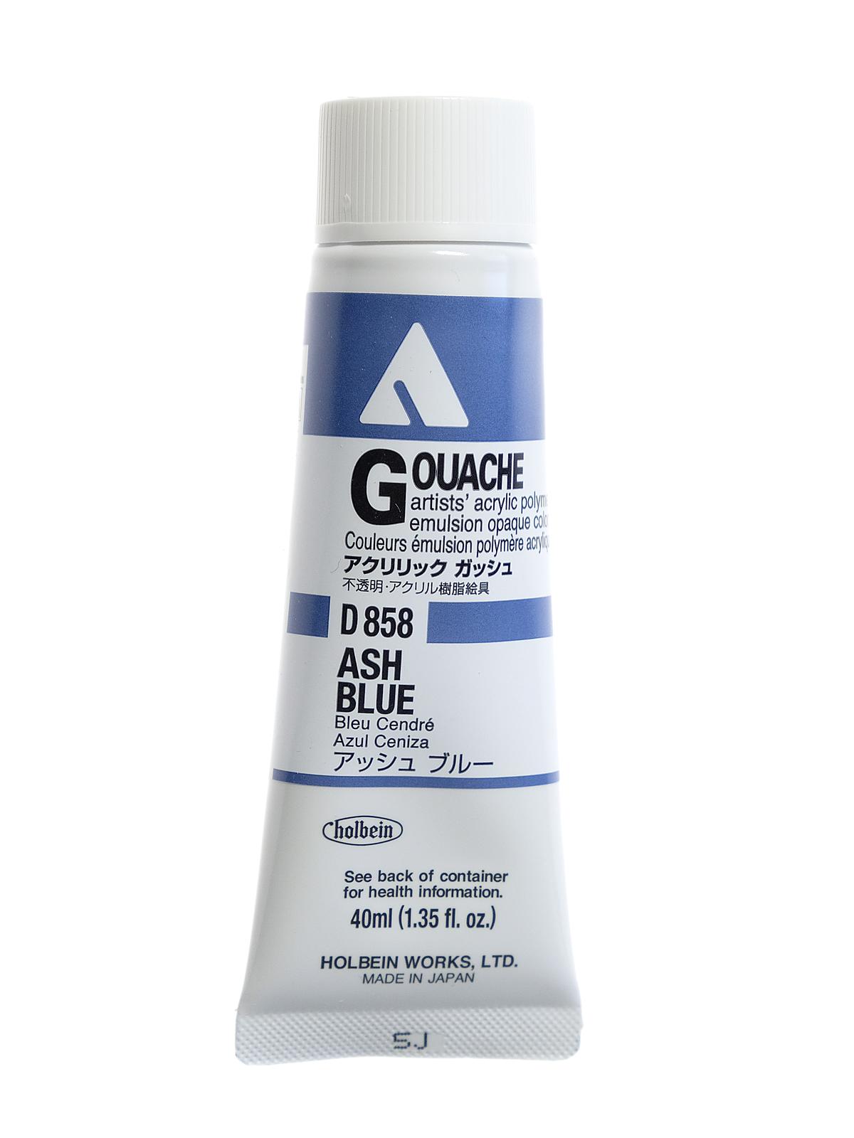 Acrylic Gouache 40 ml ash blue