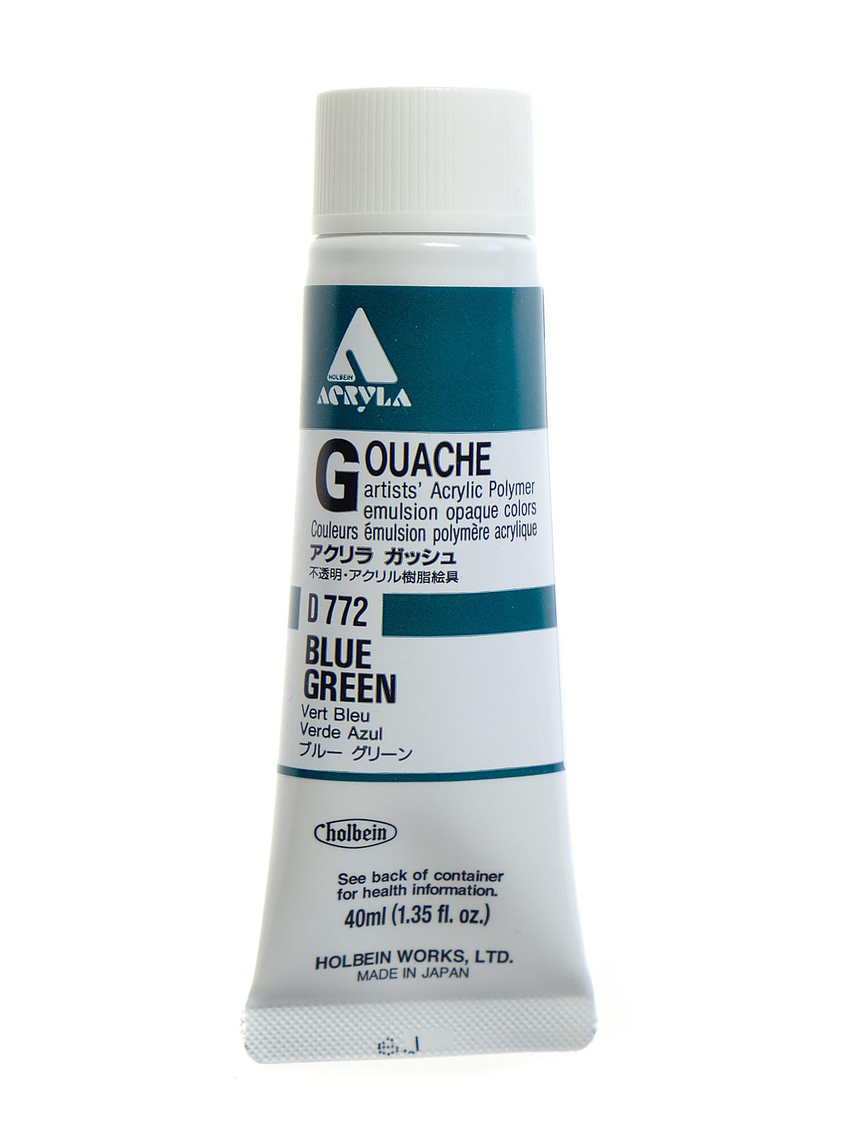 Acrylic Gouache 40 ml blue green