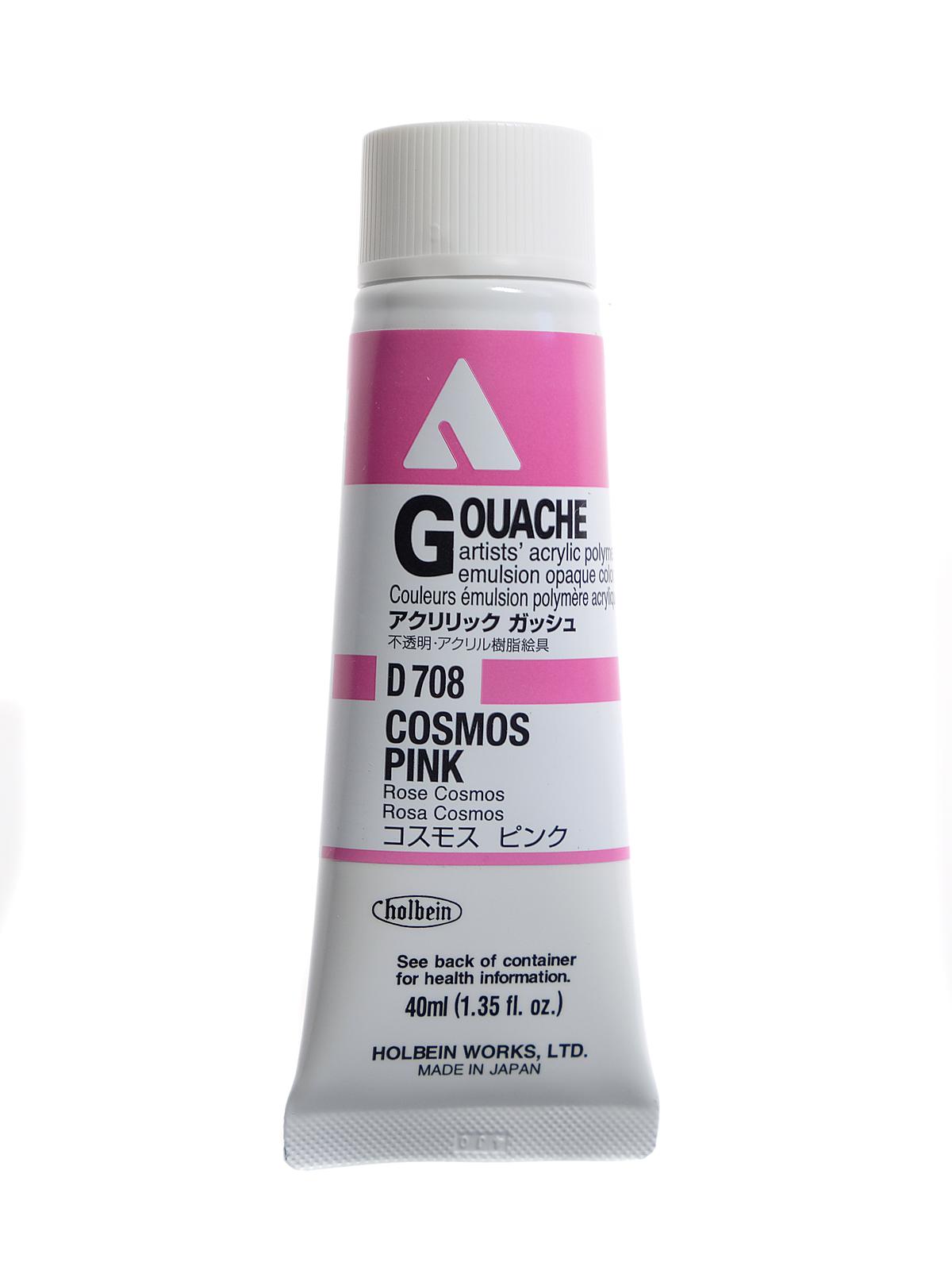 Acrylic Gouache 40 ml cosmos pink