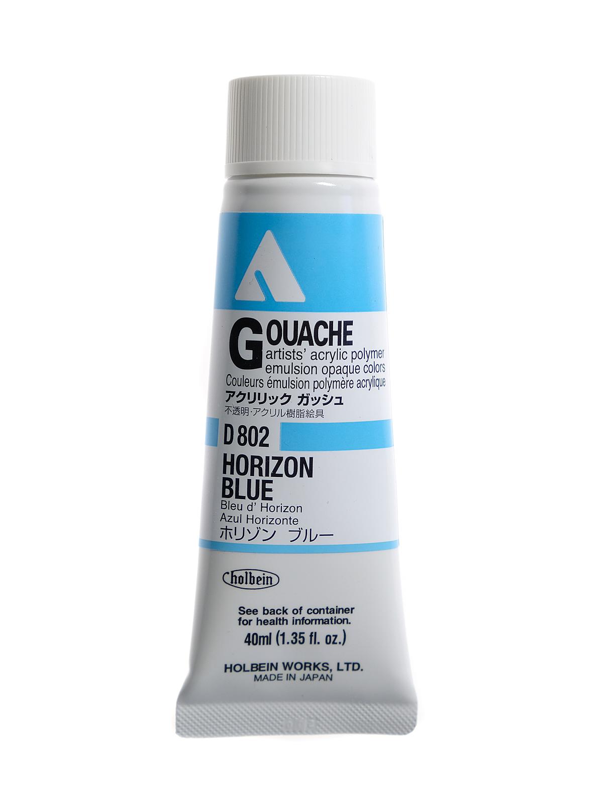 Acrylic Gouache 40 ml horizon blue
