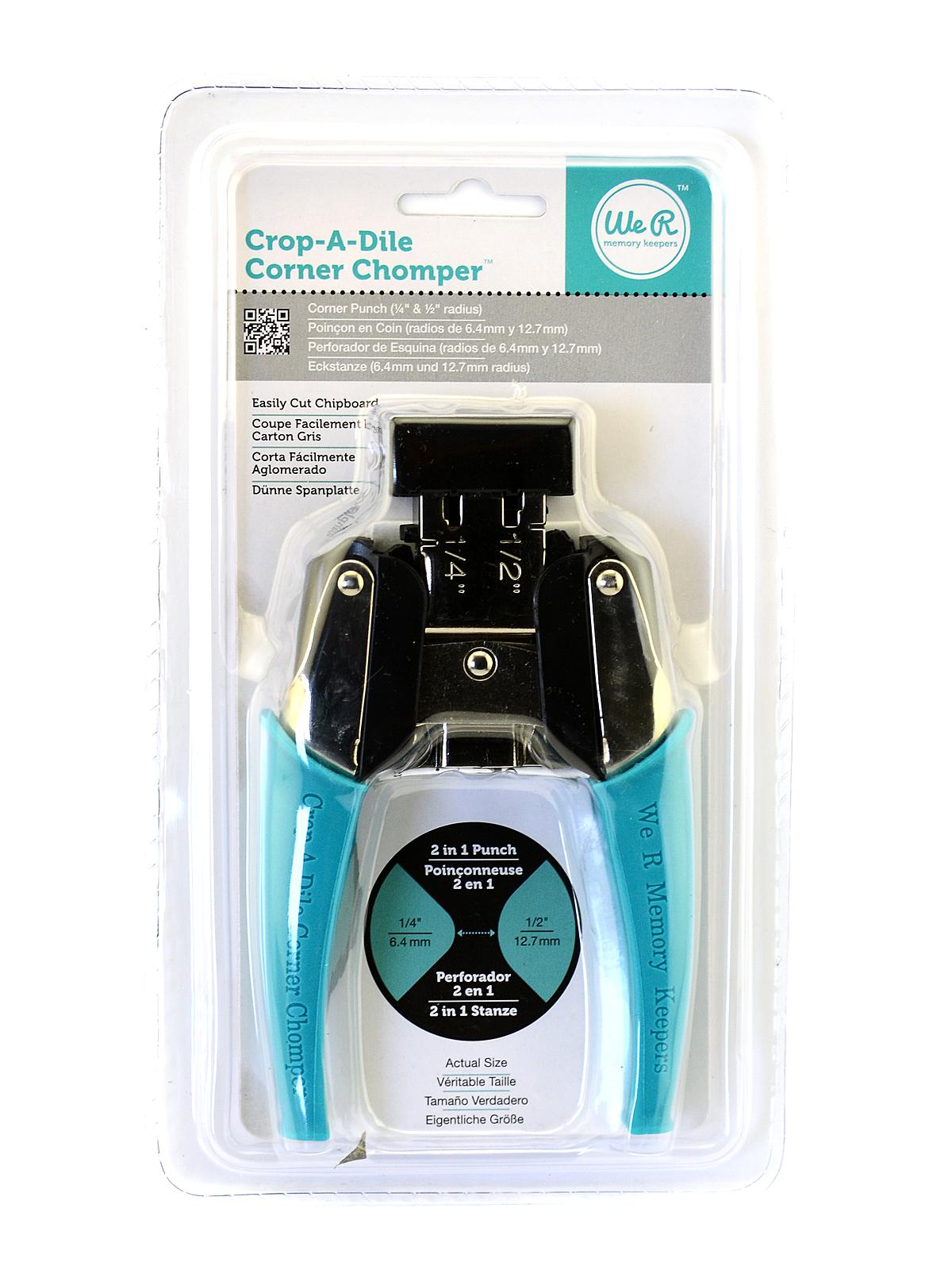 Crop-A-Dile Corner Chomper 1 4 in. & 1 2 in. radius