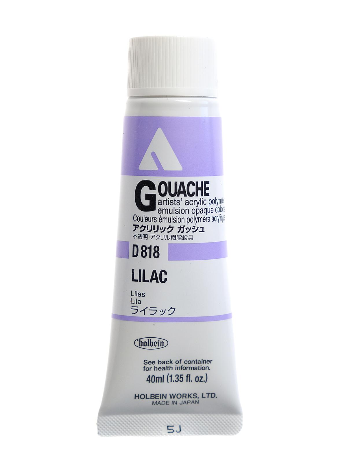 Acrylic Gouache 40 ml lilac