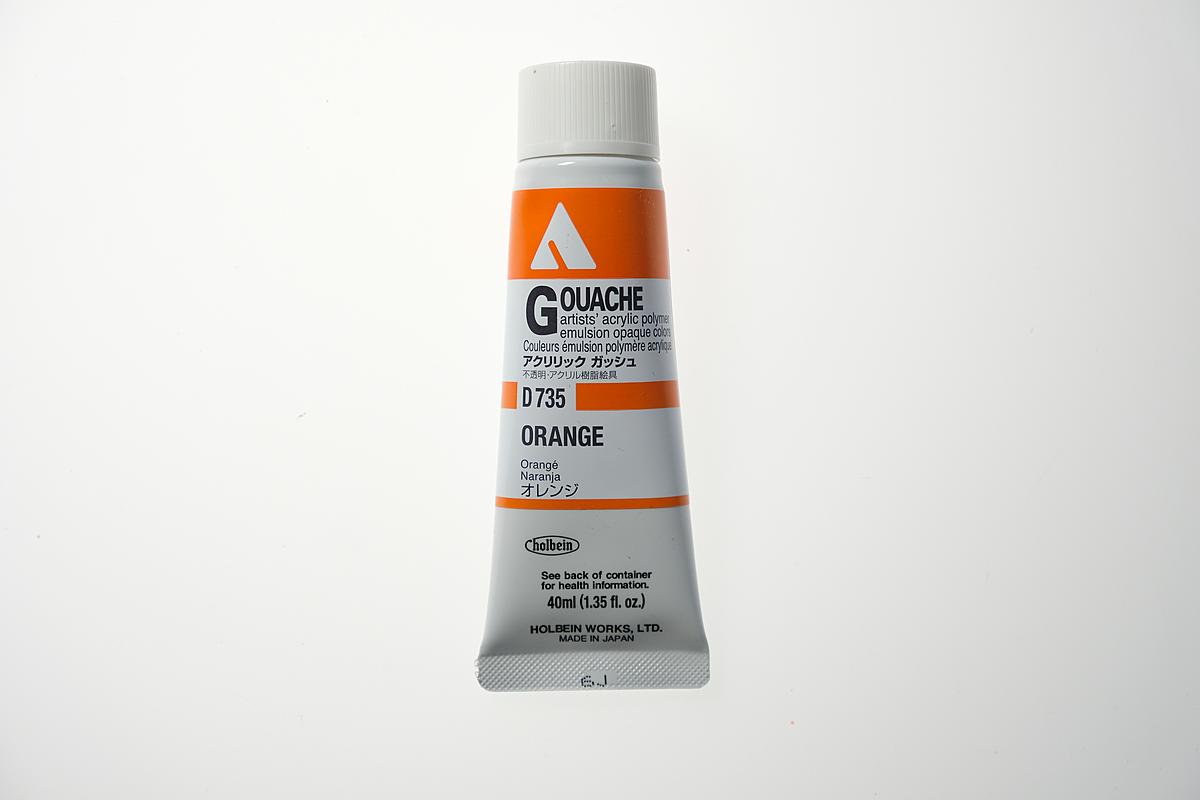 Acrylic Gouache 40 ml orange