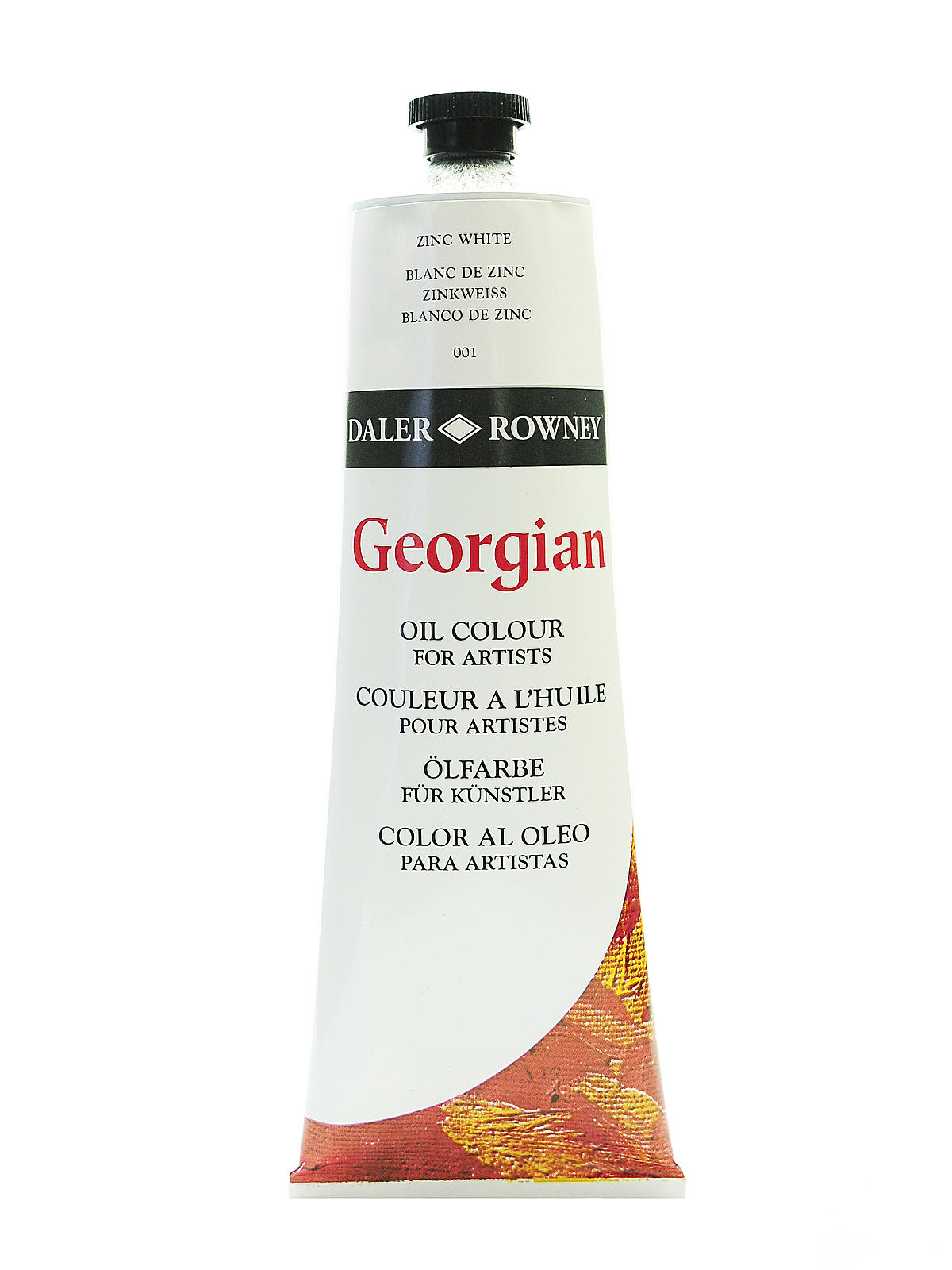 Georgian Oil Colours Zinc White 225 Ml