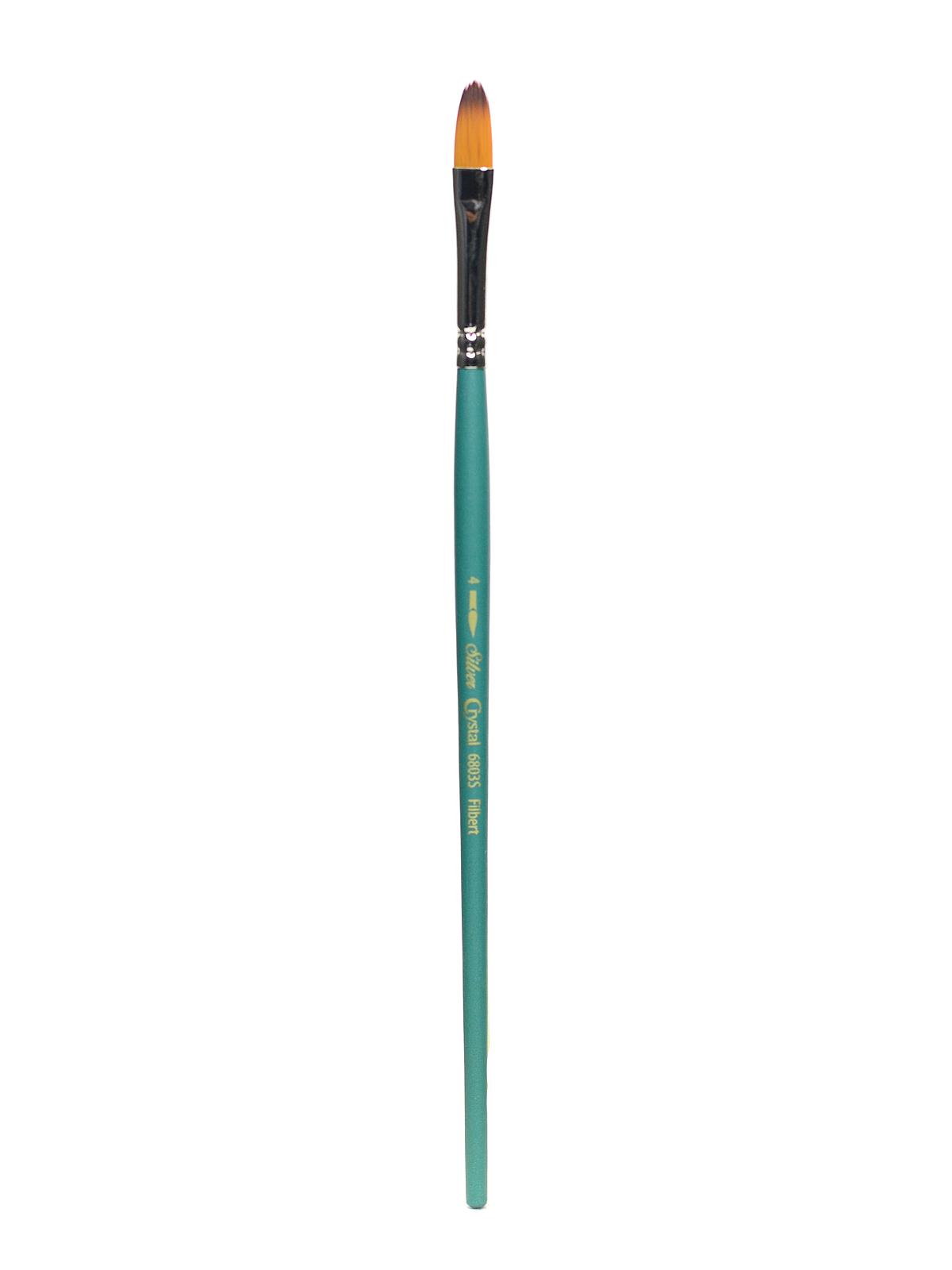 Crystal Series Brushes 4 filbert 6803S