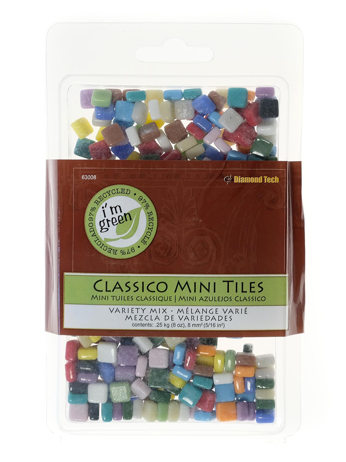 Eco-Friendly Classico Tile Variety Packs 5 16 in. mini bright