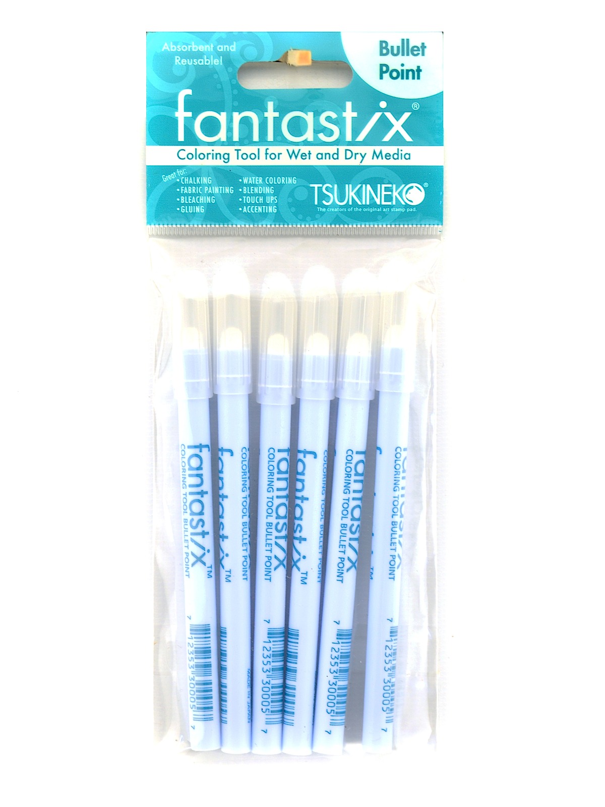 Fantastix Coloring Tools bullet tip pack of 6