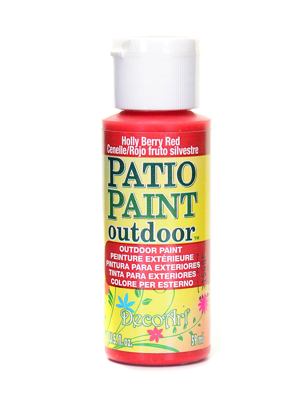 Patio Paint holly berry red 2 oz.