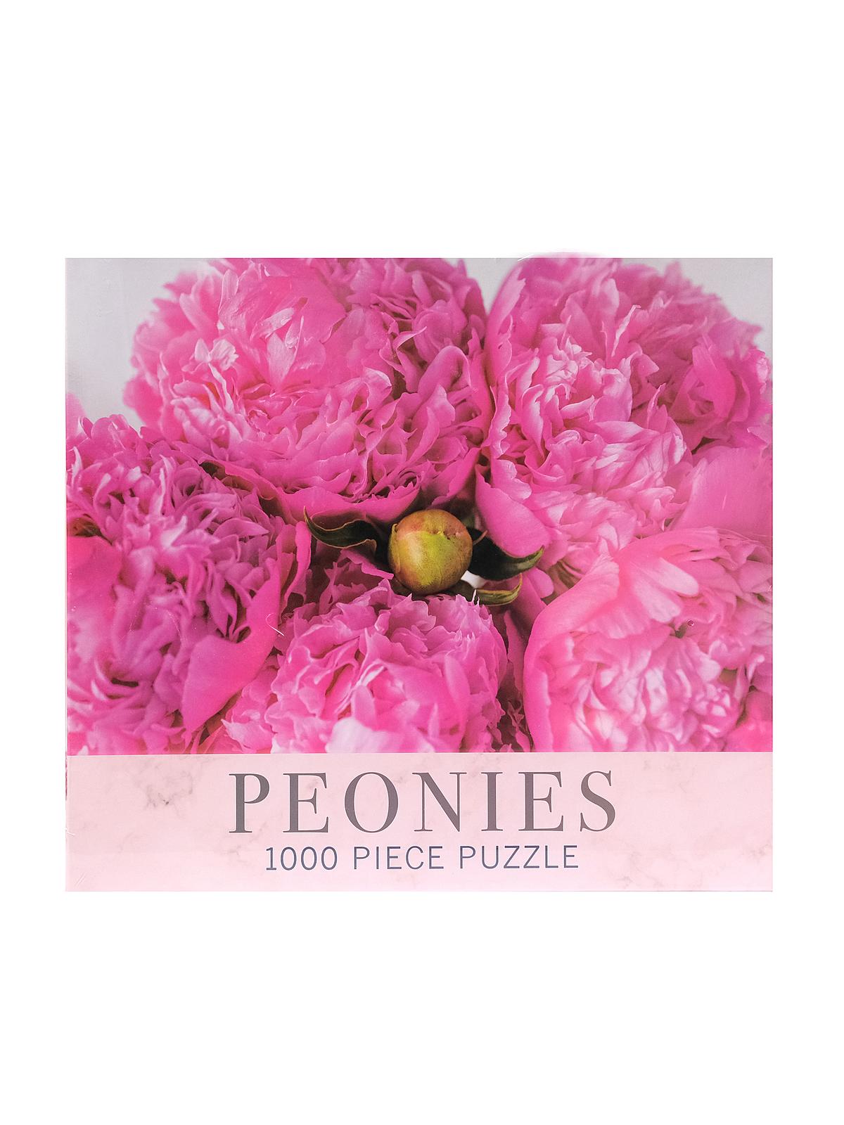 1000pc Puzzle peonies