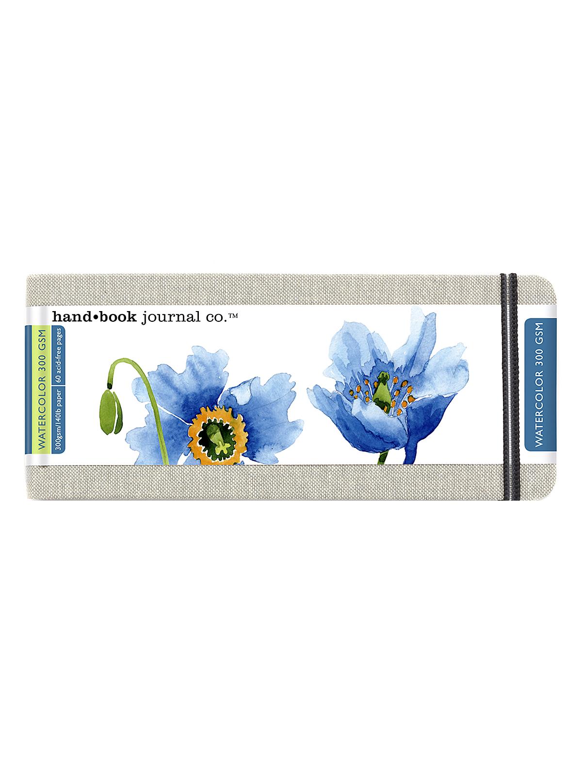 Travelogue Watercolor Journals Pocket Panorama 3 1 2 in. x 8 1 4 in. 140 lb. (300 gsm)