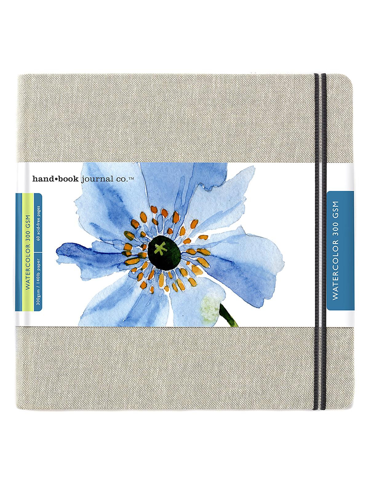 Travelogue Watercolor Journals square 8 1 4 in. x 8 1 4 in. 140 lb. (300 gsm)