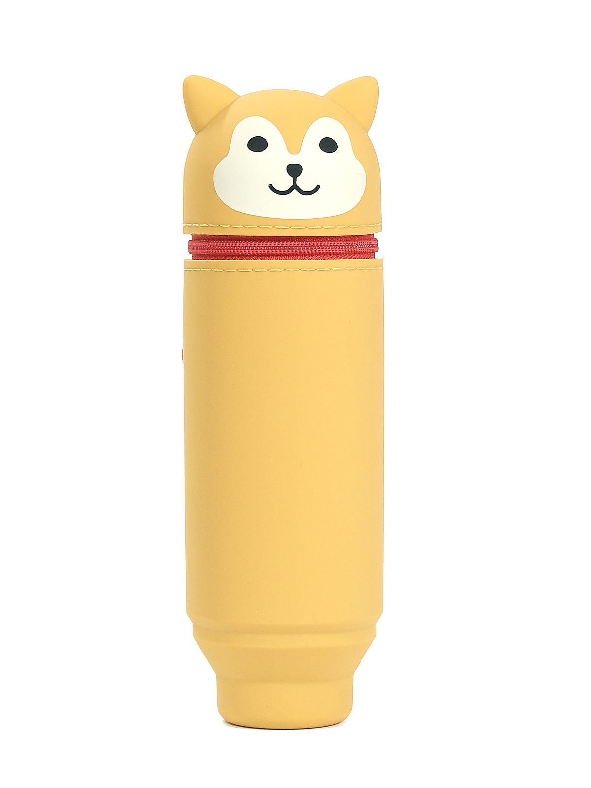 Stand-Up Pen Cases shiba dog