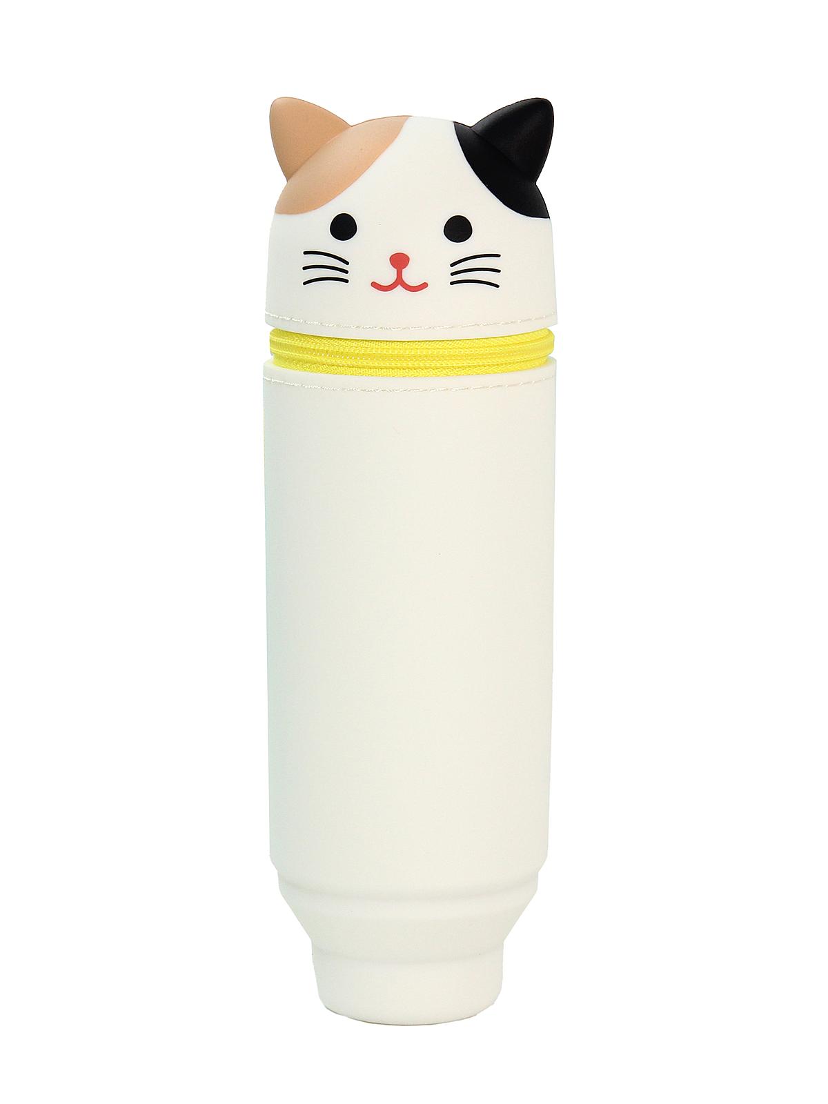 Stand-Up Pen Cases calico cat