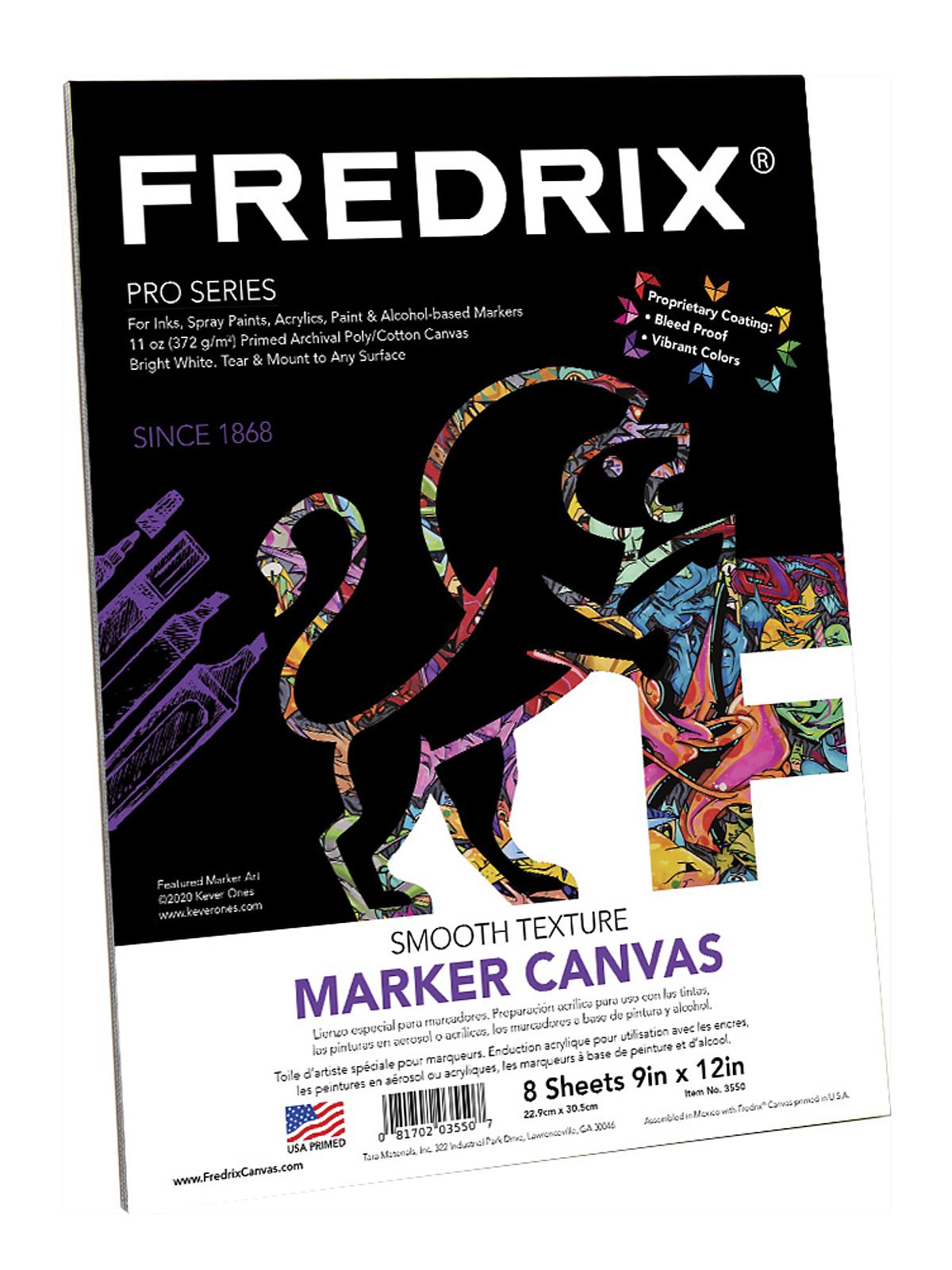 Pro Series Marker Canvas pad 9 in. x 12 in. 8 sheets