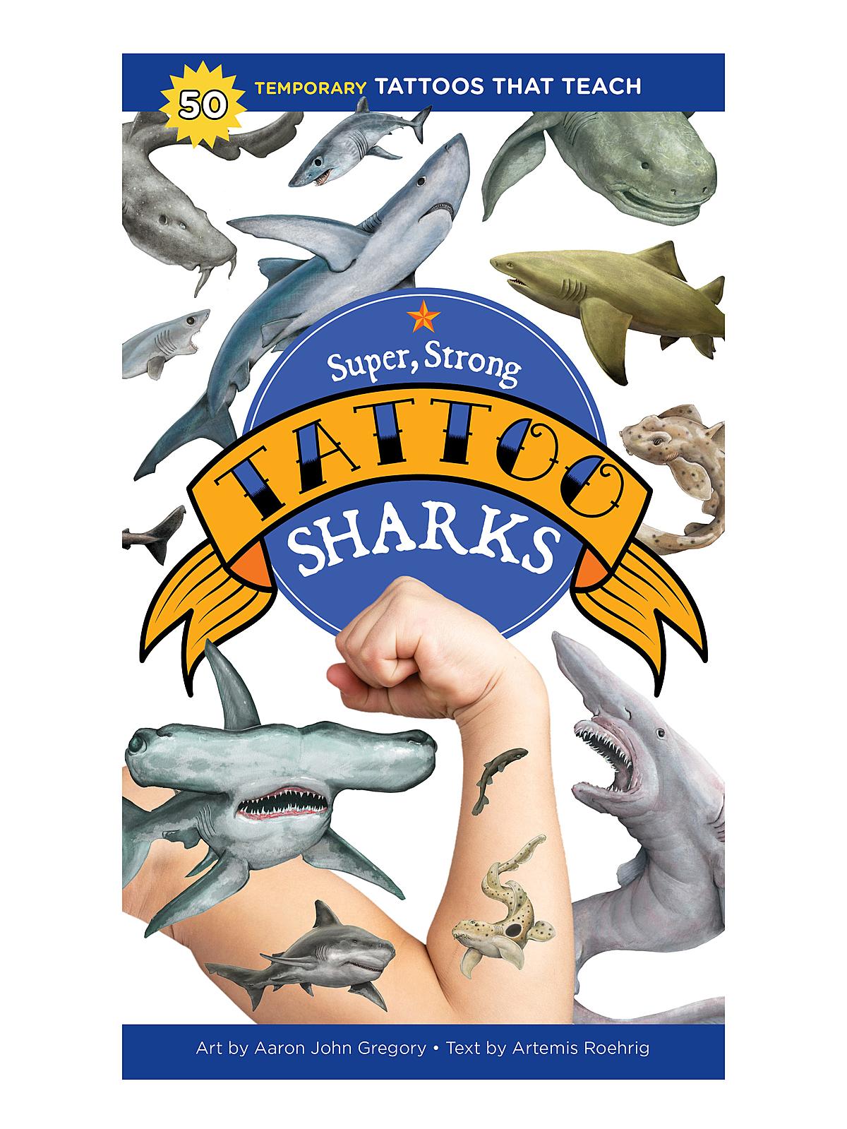 Temporary Tattoos Super Strong Sharks
